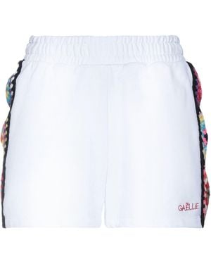 Gaelle Paris Shorts & Bermuda Shorts Cotton - White