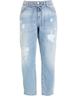 Kaos Jeans Cotton - Blue