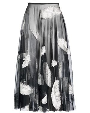 Norma Kamali Midi Skirt - Grey