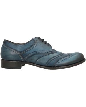 Dolce & Gabbana Lace-Up Shoes Calfskin - Blue