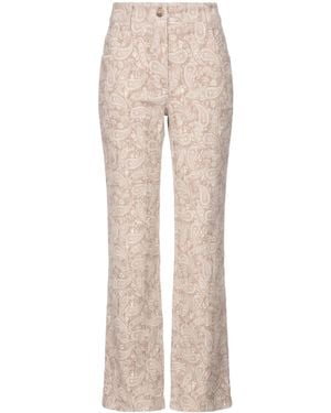 Purotatto Trousers Polyester, Polyamide, Elastane - Natural