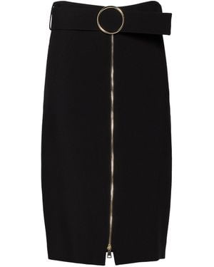 Nora Barth Midi Skirt Polyester, Viscose, Elastane - Black