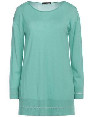 Antonelli Sweater Virgin Wool, Silk, Cashmere - Blue