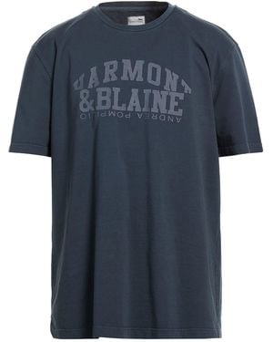 Harmont & Blaine X Andrea Pompilio Midnight T-Shirt Cotton - Blue