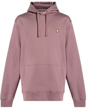 Lyle & Scott Sweatshirt Cotton - Purple