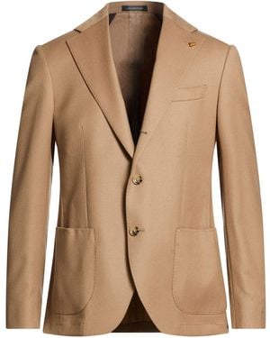 Sartoria Latorre Blazer Virgin Wool, Elastane - Natural