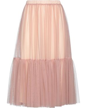 Twinset Midi Skirt Polyethylene - Pink