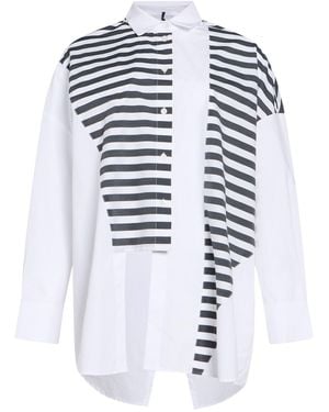Camicettasnob Shirt Cotton, Polyamide, Elastane - White