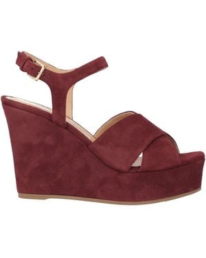 Sergio Rossi Sandals Leather - Red
