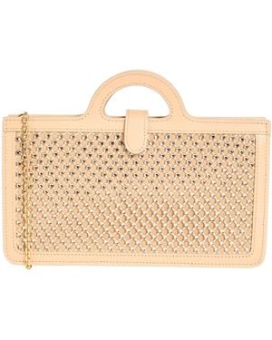 Marni Portemonnaie Mit Tragriemen - Natur