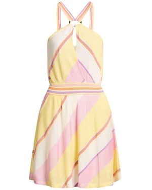 Nenette Mini Dresses - White