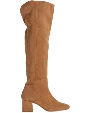 Souliers Martinez Camel Boot Leather - Brown