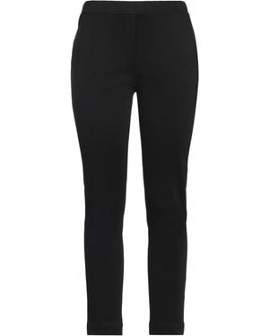 1 One Trousers Viscose, Polyamide, Elastane - Black