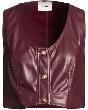 Dixie Tailored Vests - Purple