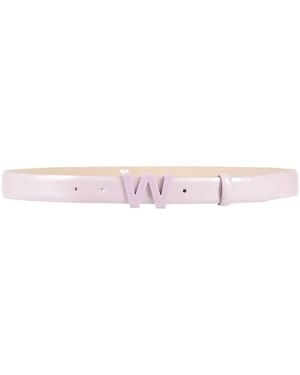 Weekend by Maxmara Lilac Belt Cow Leather - Pink