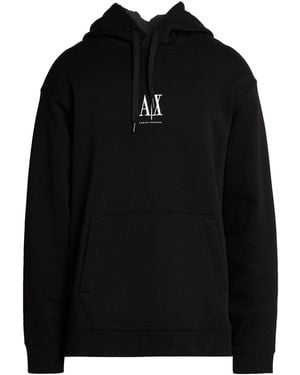 ARMANI EXCHANGE Sweatshirt Cotton, Polyester, Elastane - Black
