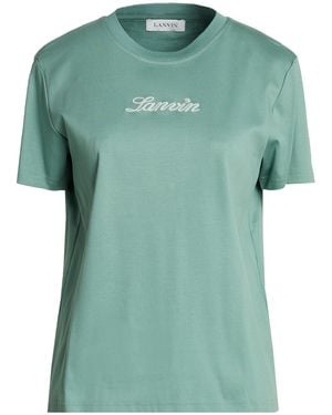 Lanvin T-Shirt Cotton - Green