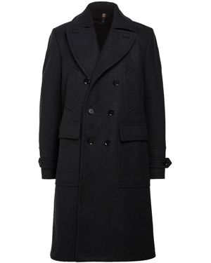 Belstaff Charcoal Coat Wool, Polyamide, Cashmere - Black