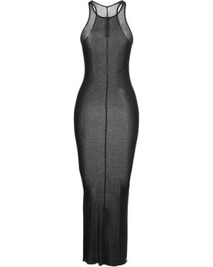 Rick Owens Midi-Kleid - Schwarz
