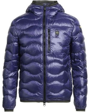 Blauer Puffer - Blue
