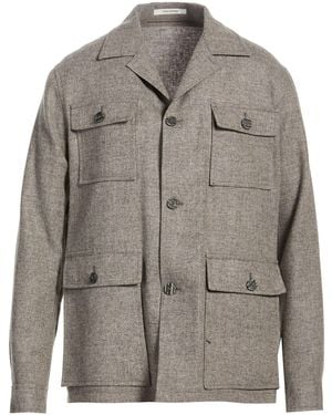 Tagliatore Jacket Virgin Wool, Cashmere - Gray