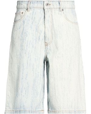 MSGM Shorts Jeans - Bianco