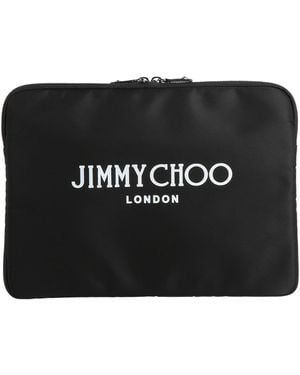 Jimmy Choo Handbag Textile Fibers - Black