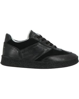 MM6 by Maison Martin Margiela Sneakers Leather - Black