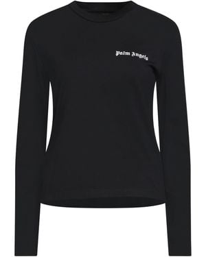 Palm Angels T-Shirt Cotton, Elastane - Black