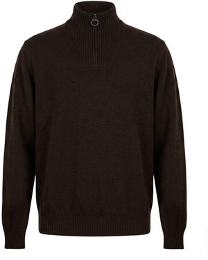 Barbour Sweater Wool - Black