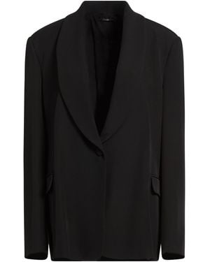 Hanita Blazer Polyester, Elastane - Black
