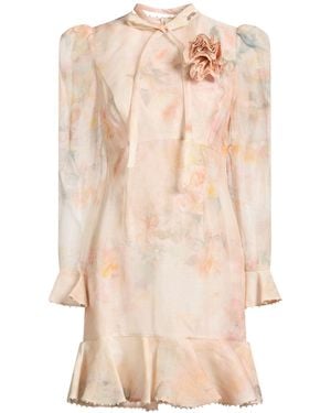 Zimmermann Mini Dress - Natural