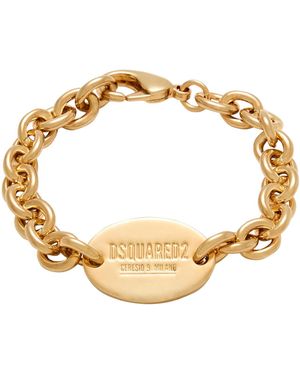 DSquared² Bracelet Brass, Tin Alloy - Metallic