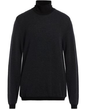 Zanone Turtlenecks - Black