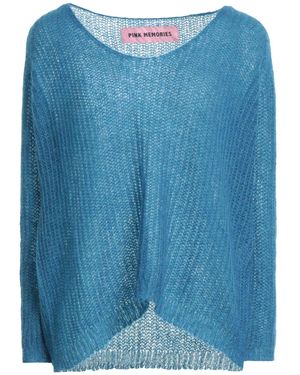 Pink Memories Jumper - Blue