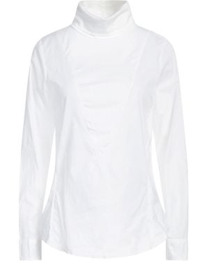 European Culture Top Cotton, Elastane - White