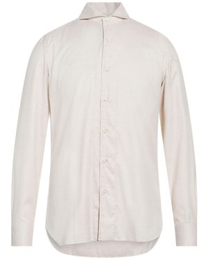 Luigi Borrelli Napoli Shirt Cotton - White