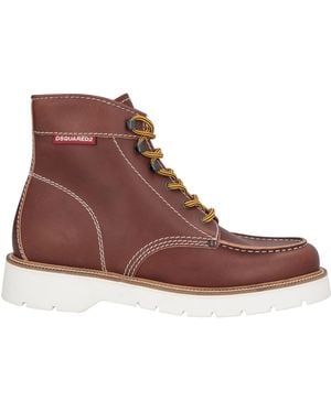DSquared² Ankle Boots Leather - Brown