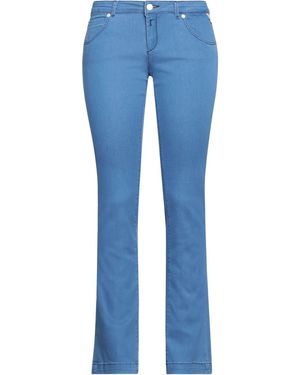 Replay Trousers Cotton, Polyester, Elastane - Blue