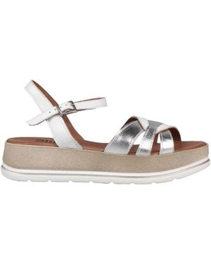 BUENO Sandals Leather - Natural