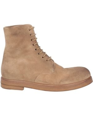 Marsèll Sand Ankle Boots Calfskin - Brown