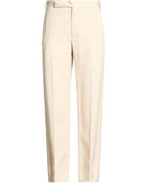 Lardini Trousers Viscose, Silk - Natural