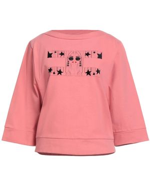 Elisabetta Franchi Sweatshirt Cotton - Pink