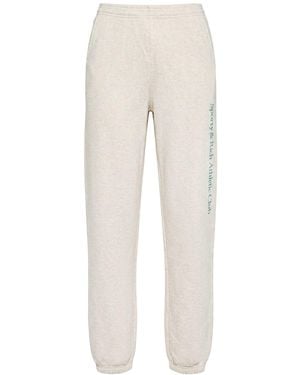 Sporty & Rich Light Trousers Cotton, Polyester - White
