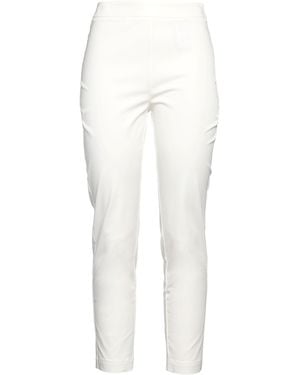 Ballantyne Cream Pants Cotton, Elastane - White