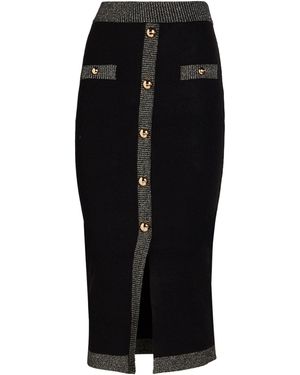 No Secrets Midi Skirts - Black
