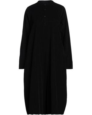 Labo.art Midi Dress Cotton - Black