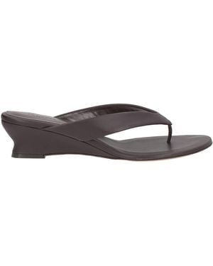 Le Monde Beryl Thong Sandal Leather - Gray