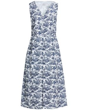 Vicario Cinque Vestido Midi - Azul