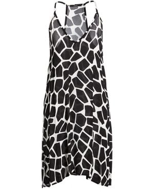 Carla G Midi Dress Viscose - White